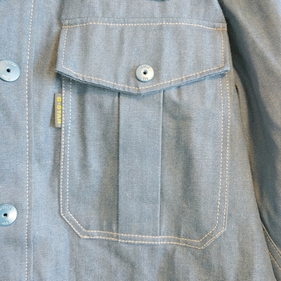 G-Star Raw Women's Naval Collar Overshirt 2.0 Sz Small Streetwear Loose Fit - Picture 6 of 16